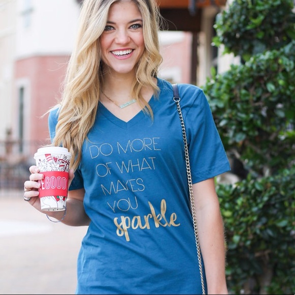 Tops - Last 1! XL sparkle tee